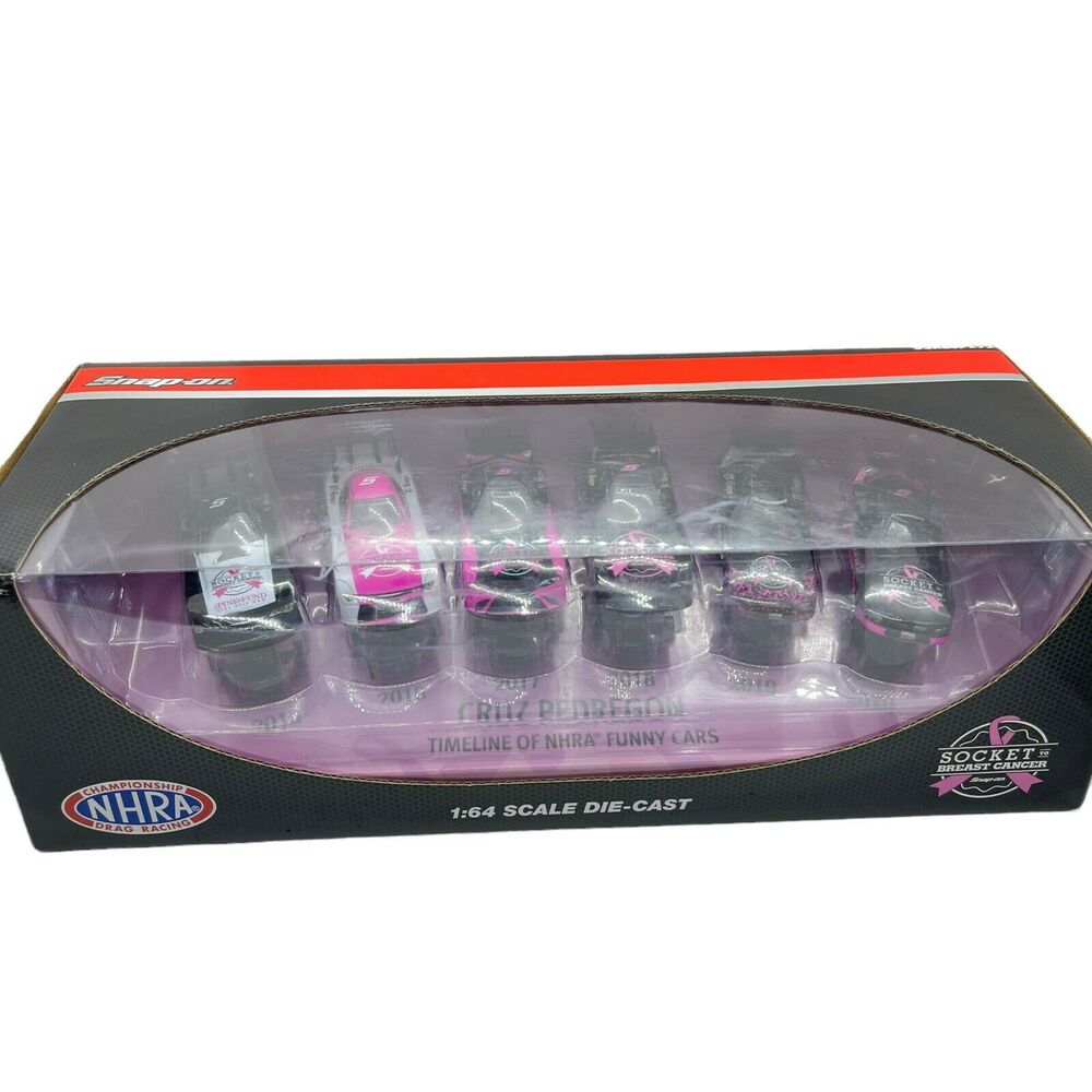 Auto World CP7703 Muticolor 1:64 Diecast Cruz Pedregon Timeline NHRA Toy Car